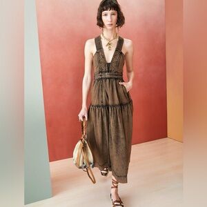 Ulla Johnson Blithe Dress desert palm